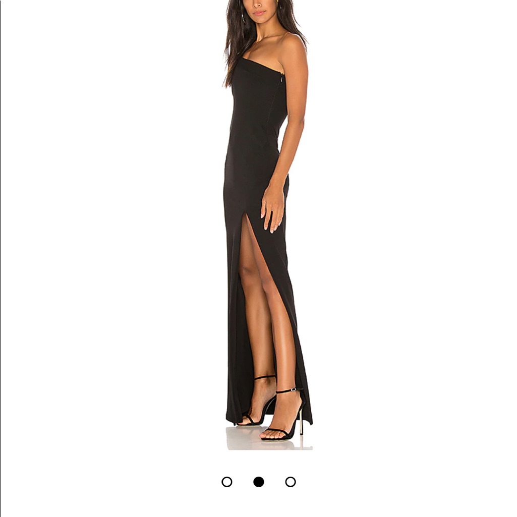Nookie Black “Mila Gown”- Revolve